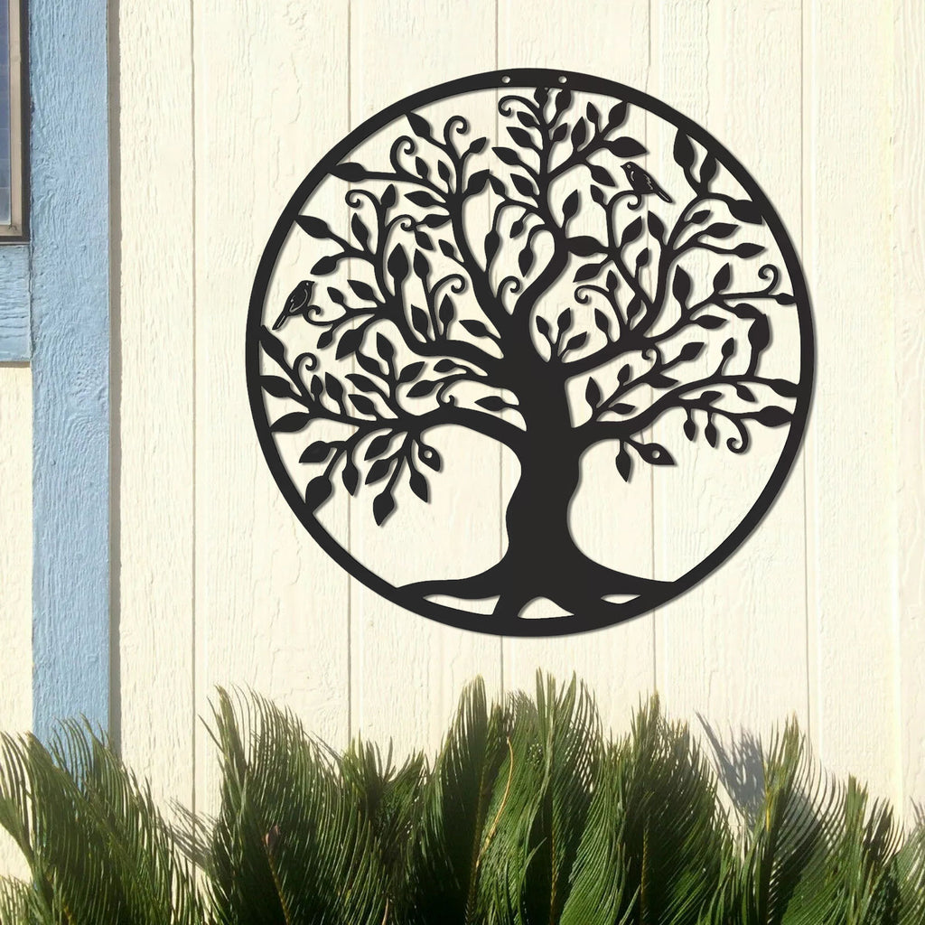 Decoration Murale en Metal Colibri Butinant une Fleur – Eldora'Home
