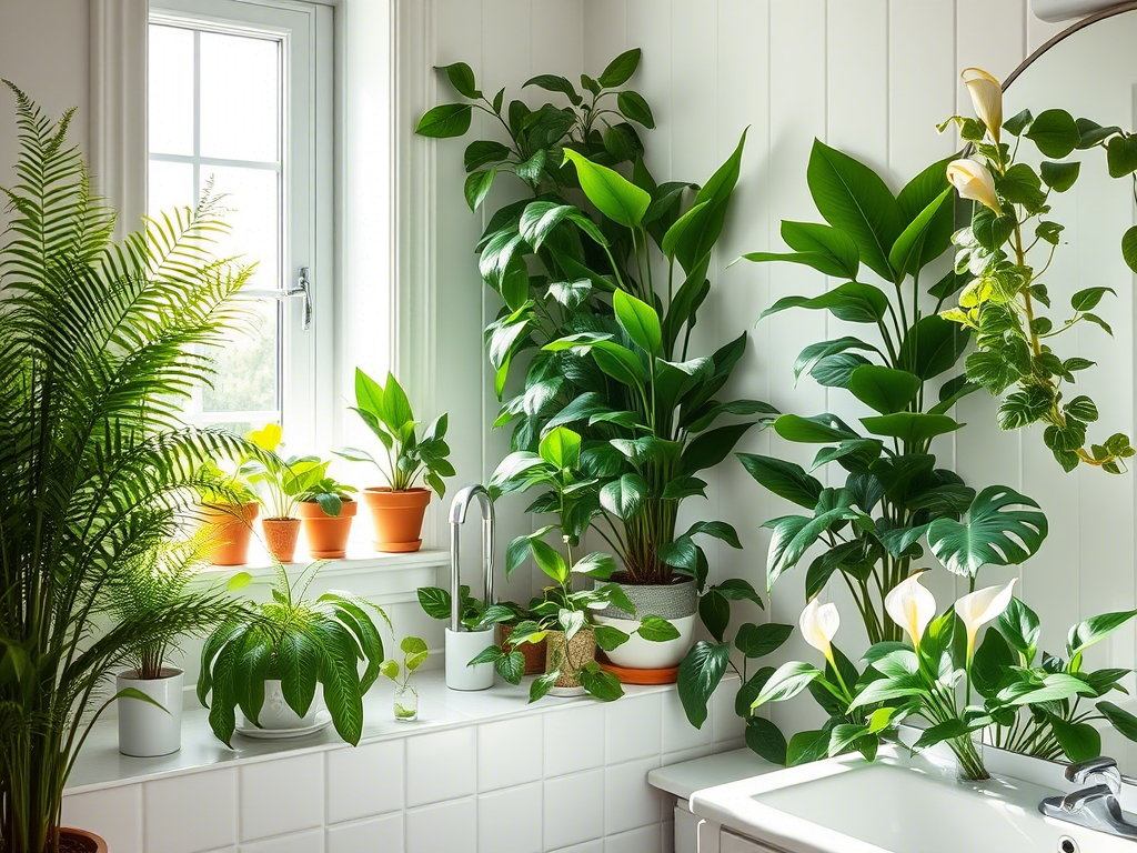 Plante salle de bain : les meilleures variétés pour une oasis de bien-être
