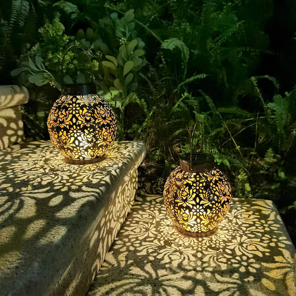 Lanterne de Jardin Japonaise Solaire - Décoration Extérieure Traditionnelle
