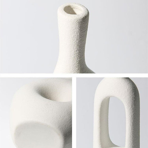 Vase Nordique Minimaliste en Céramique