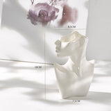 Vase Buste de Femme en Céramique