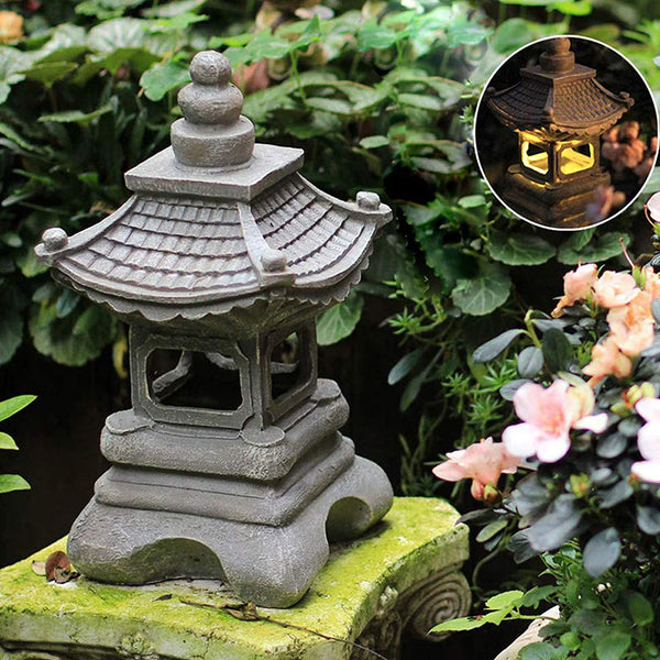 Lanterne Japonaise Traditionelle Solaire