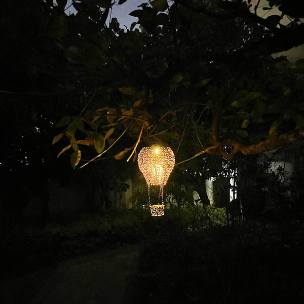 Lanterne Solaire Montgolfière